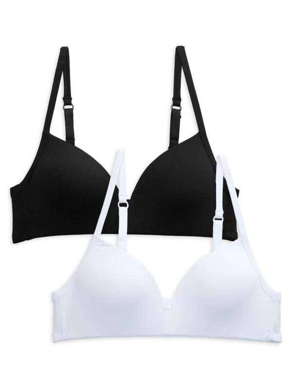 商品Calvin Klein|Little Girl's2-Pack Softie Bras,价格¥79,第1张图片