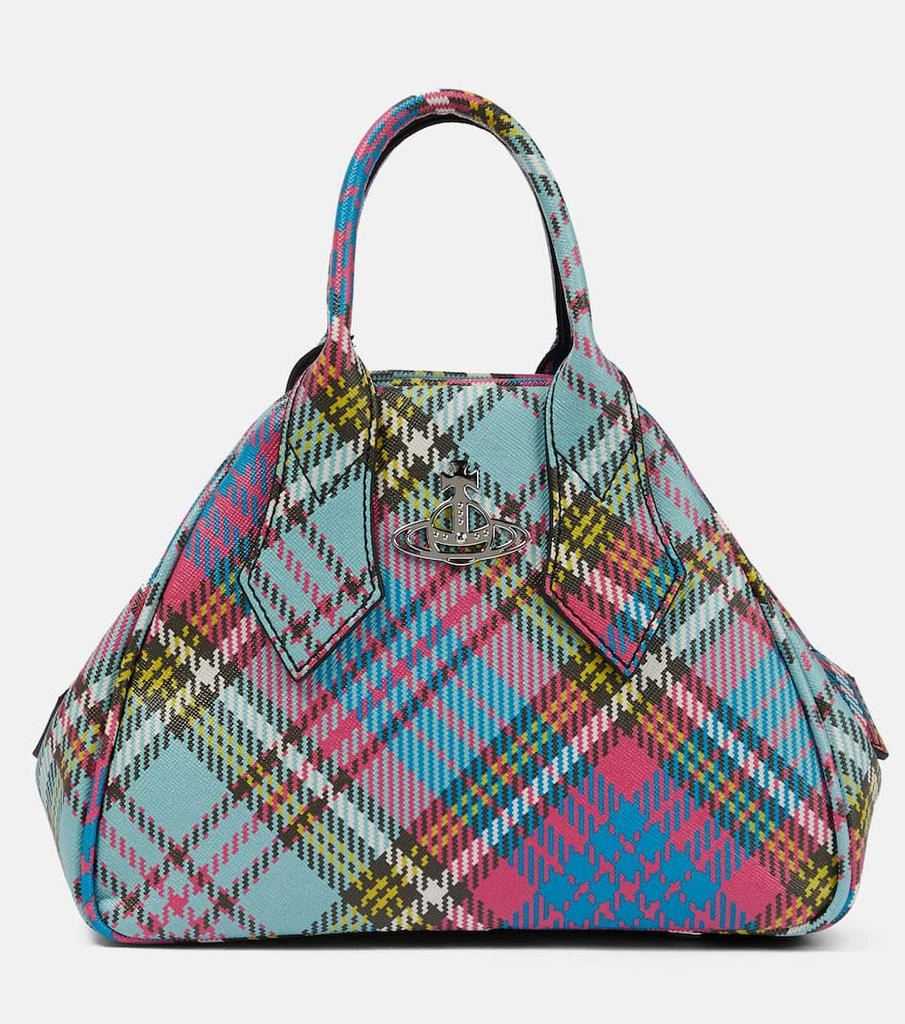 商品Vivienne Westwood|Yasmine S号格纹单肩包,价格¥5251,第1张图片