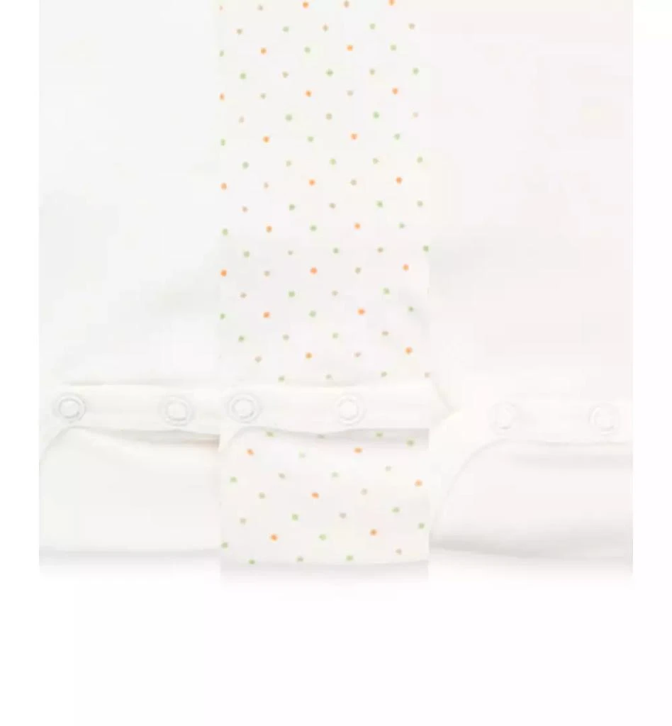 商品Little Me|Baby Boys or Baby Girls Giraffe Bodysuits, Pack of 3,价格¥97,第3张图片详细描述