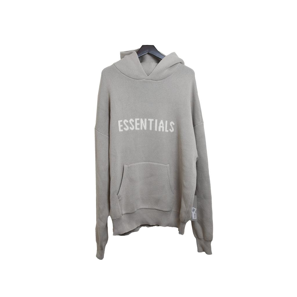 Fear Of God Essentials Knit Pullover Hoodie Stone商品第1张图片规格展示