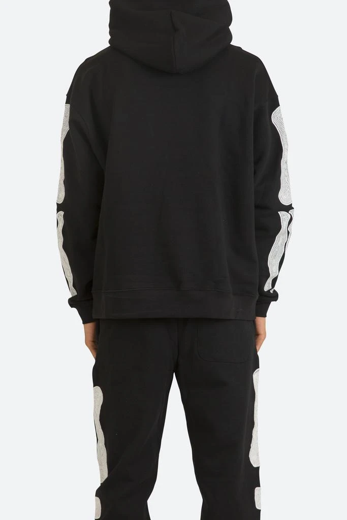 商品MNML|Skeleton Hoodie - Black,价格¥137,第4张图片详细描述