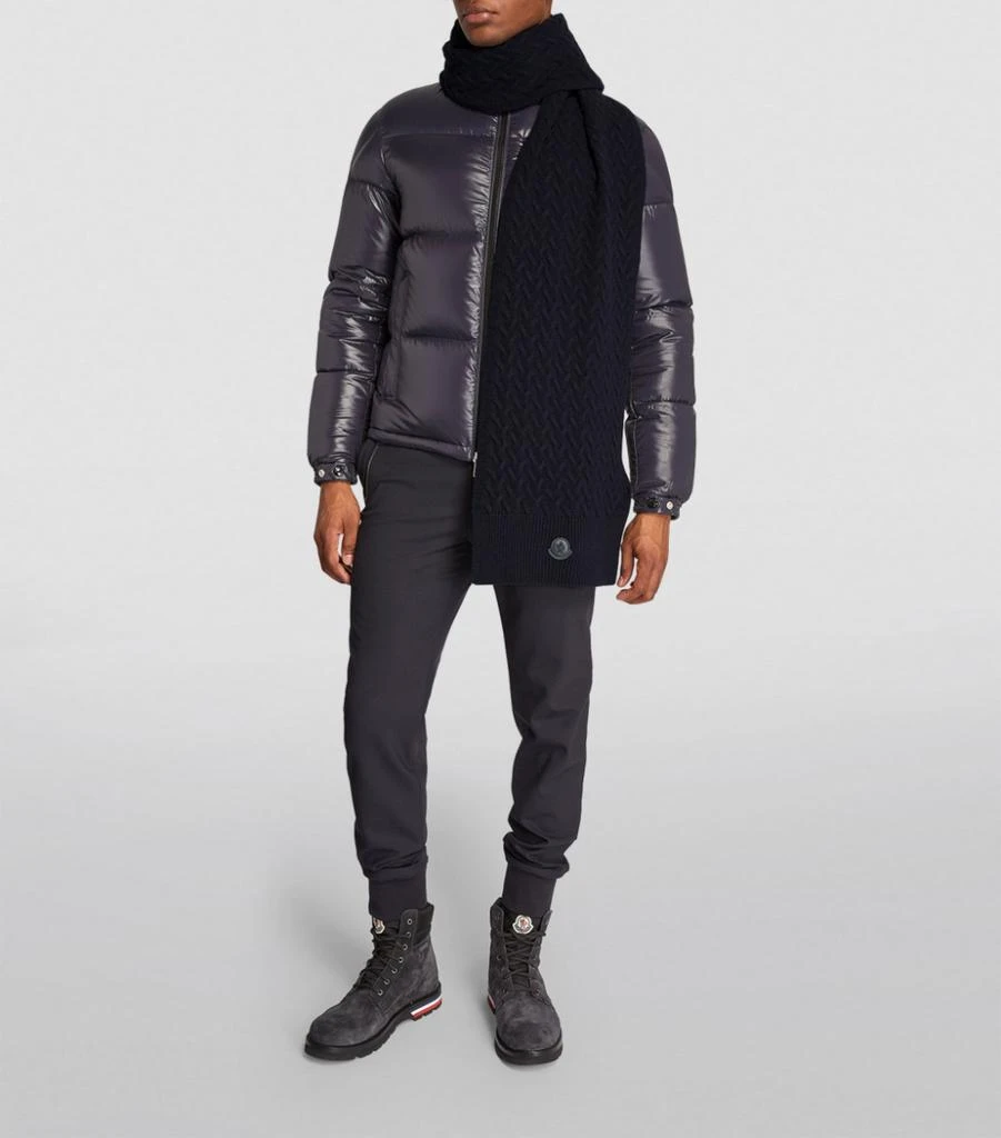 商品Moncler|Wool Chevron Scarf,价格¥4088,第2张图片详细描述