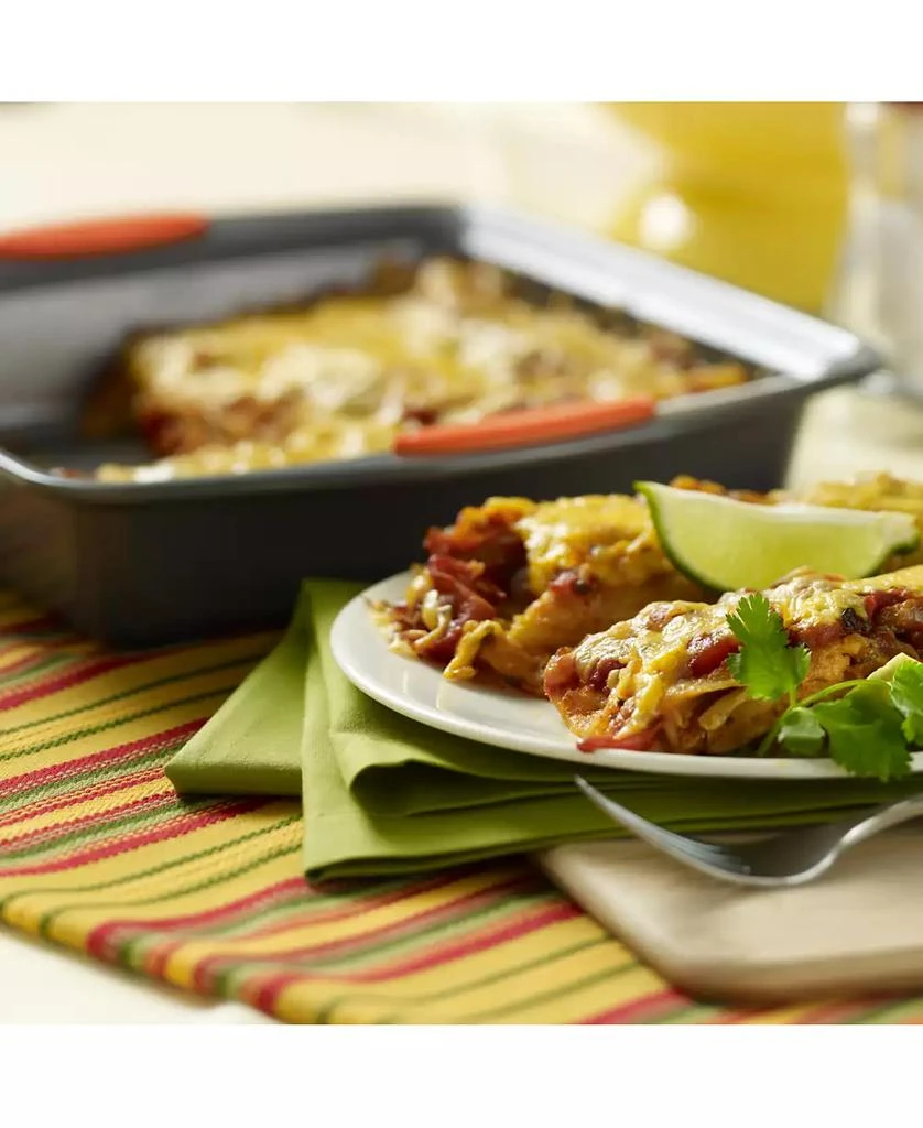 商品Rachael Ray|Yum-o! Non-Stick 9" Oven Lovin' Square Baking Pan,价格¥142,第2张图片详细描述