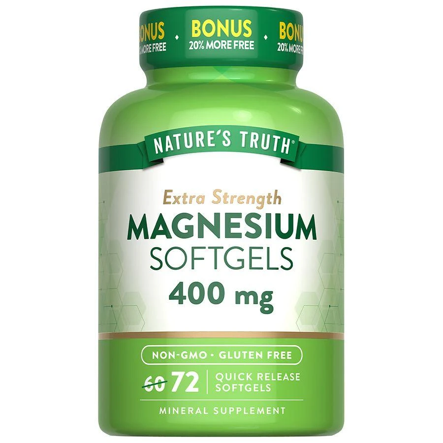 商品Nature's Truth|Magnesium Softgels,价格¥104,第1张图片