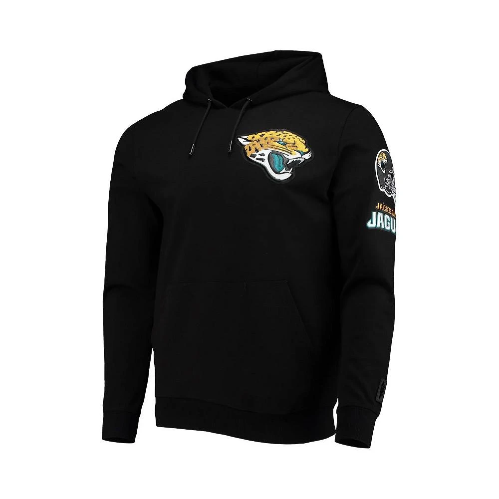 商品Pro Standard|Men's Black Jacksonville Jaguars Logo Pullover Hoodie,价格¥562,第2张图片详细描述