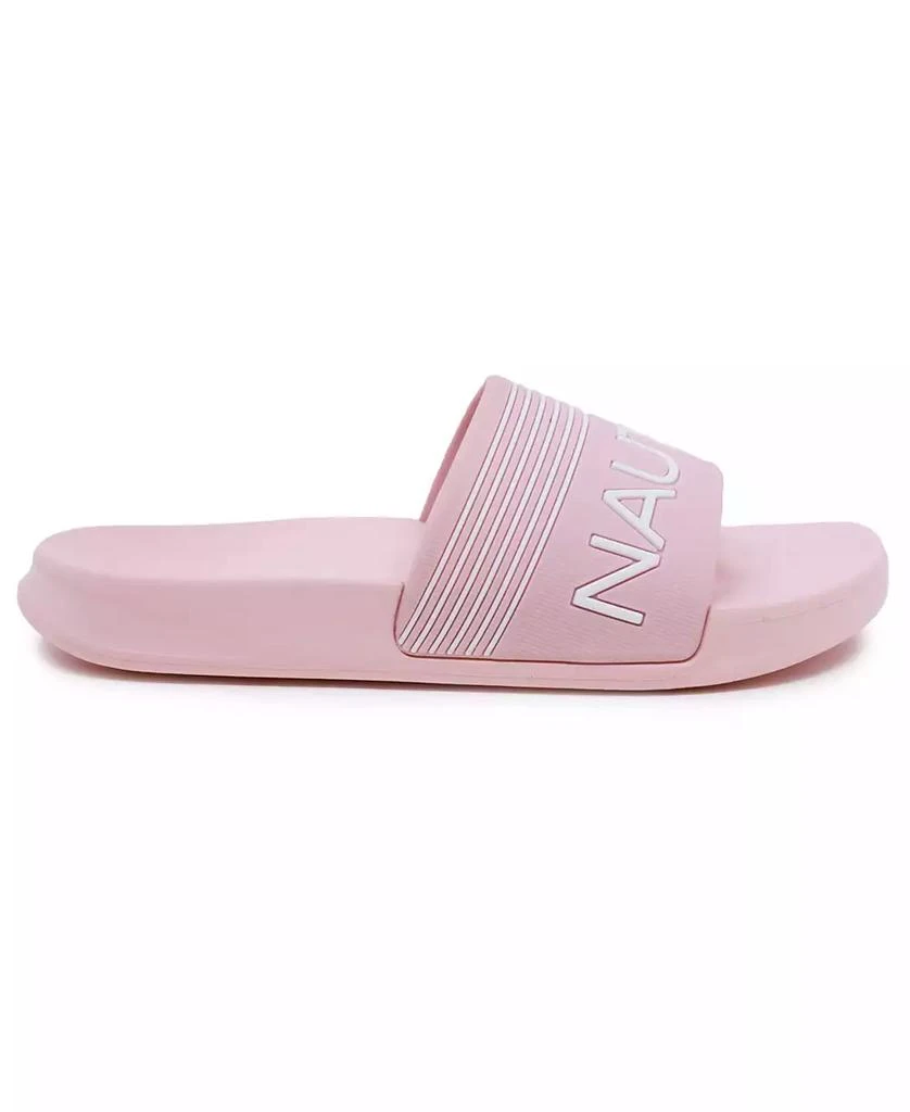商品Nautica|Little Girls Gaff Slide Sandals,价格¥83,第2张图片详细描述