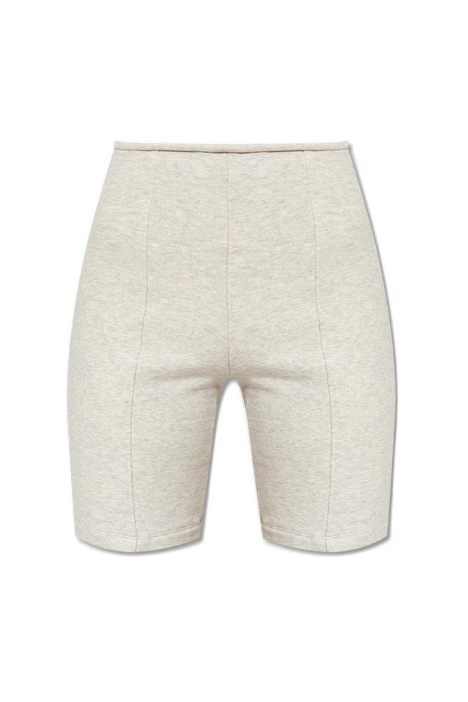 Alexander Wang High-Waisted Piped-Trim Shorts商品第1张图片规格展示