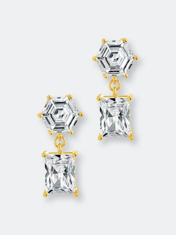 商品Sterling Forever|Daphne Drop Studs,价格¥510,第1张图片