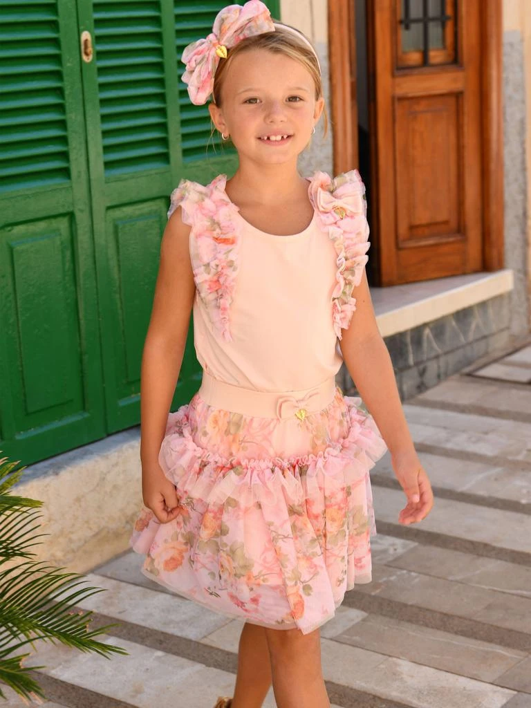 商品Angels Face|Girls Georgian Primrose Skirt in Pink,价格¥395,第2张图片详细描述