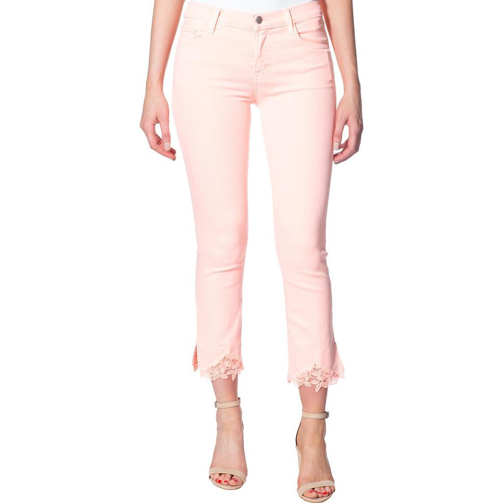 J Brand Womens Selena Denim Color Wash Boot Cut Jeans商品第1张图片规格展示