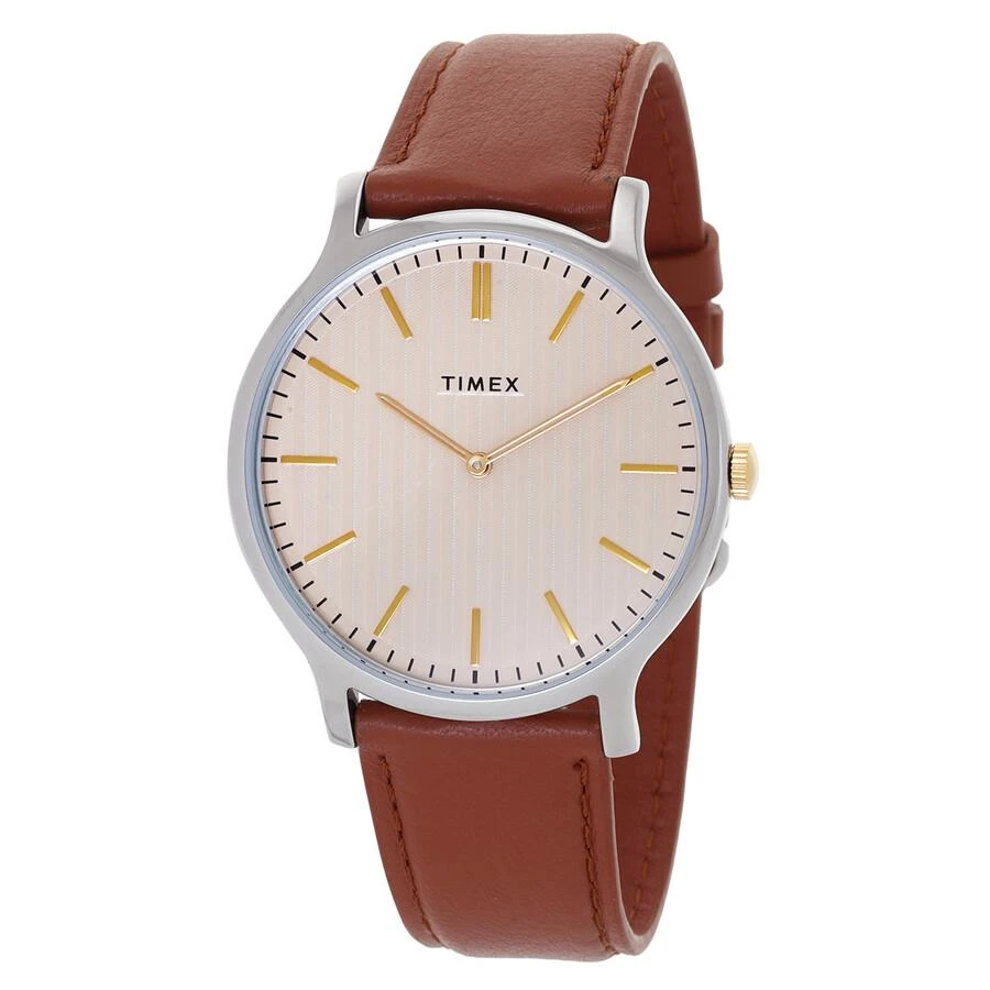 商品Timex|Timex Norway Quartz Champagne Dial Men's Watch TW2V28200,价格¥250,第1张图片