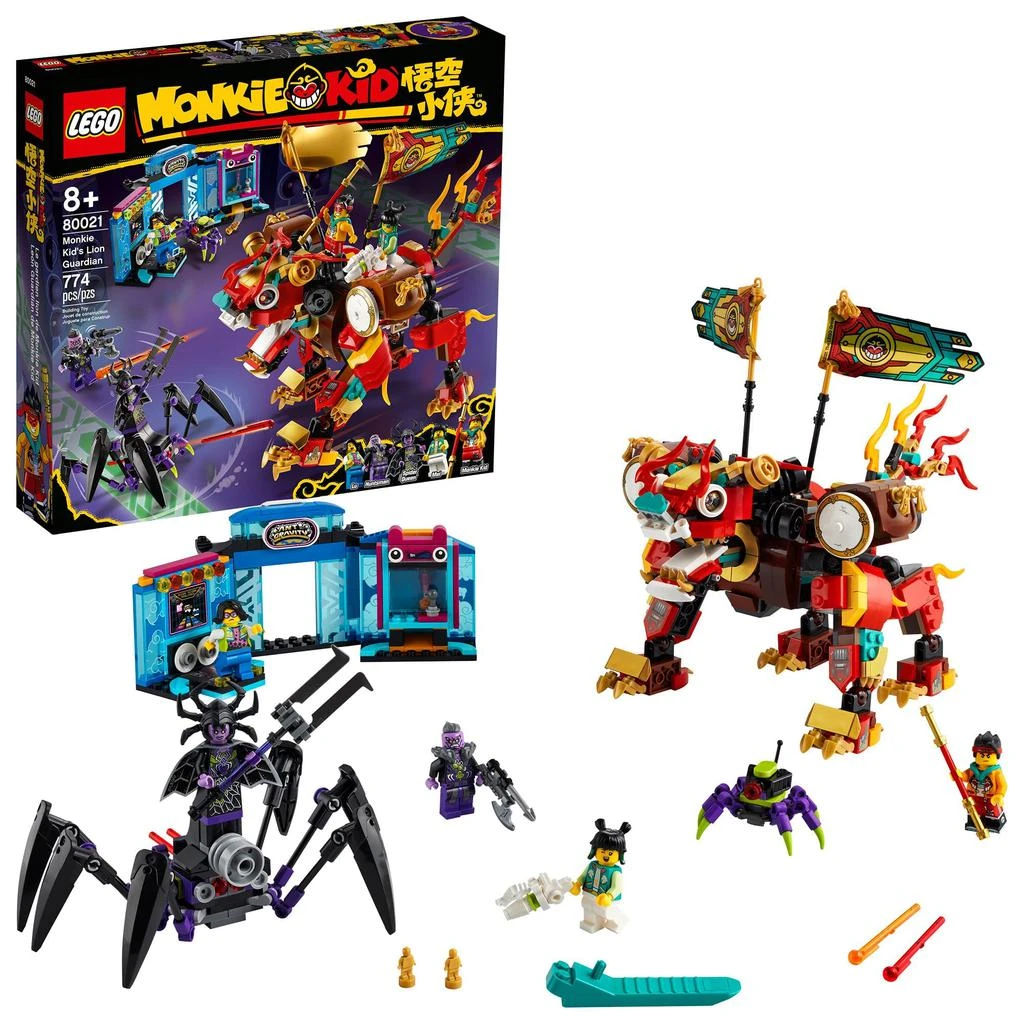 商品LEGO|LEGO Monkie Kid: Monkie Kid's Lion Guardian 80021 Building Kit (774 Pieces),价格¥536,第1张图片
