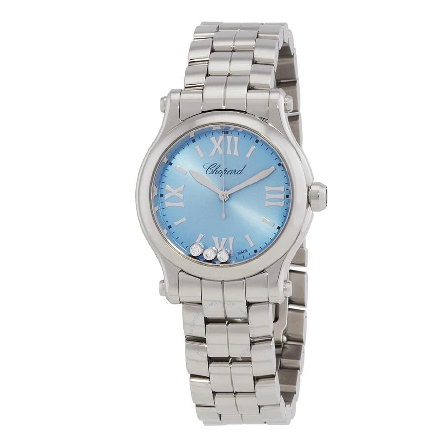 商品Chopard|Happy Sport Quartz Blue Dial Ladies Watch 278590-3010,价格¥37171,第1张图片