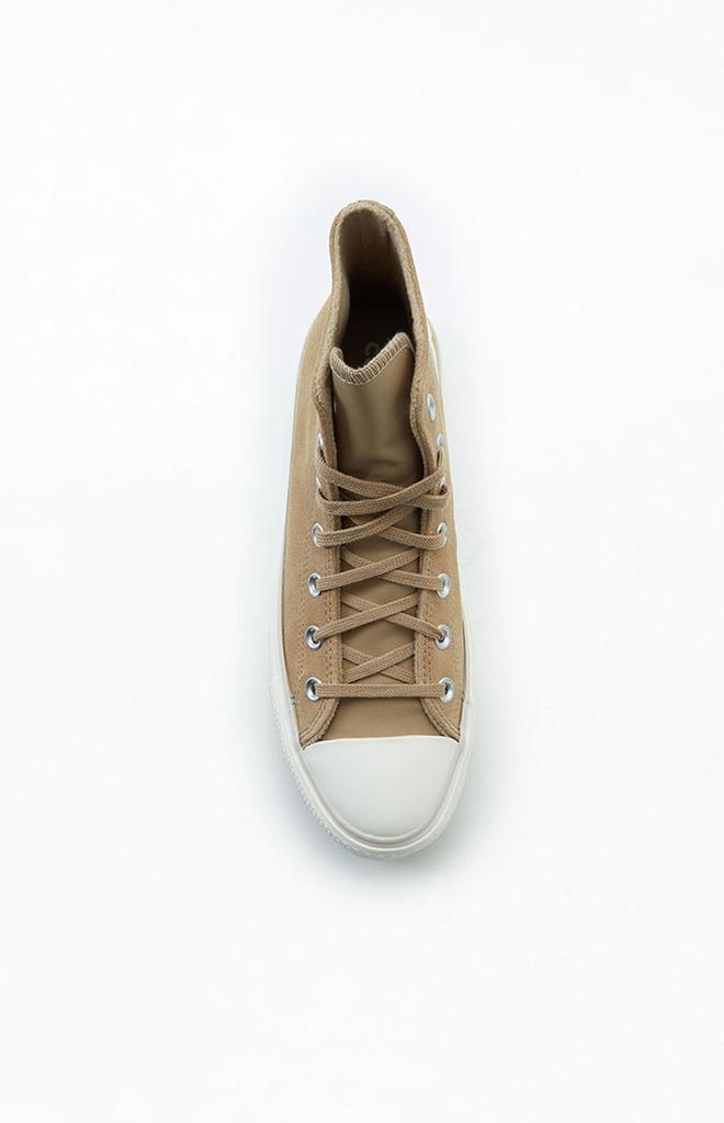 商品Converse|Khaki Chuck Taylor All Star Cozy Lift High Top Sneakers,价格¥503,第7张图片详细描述