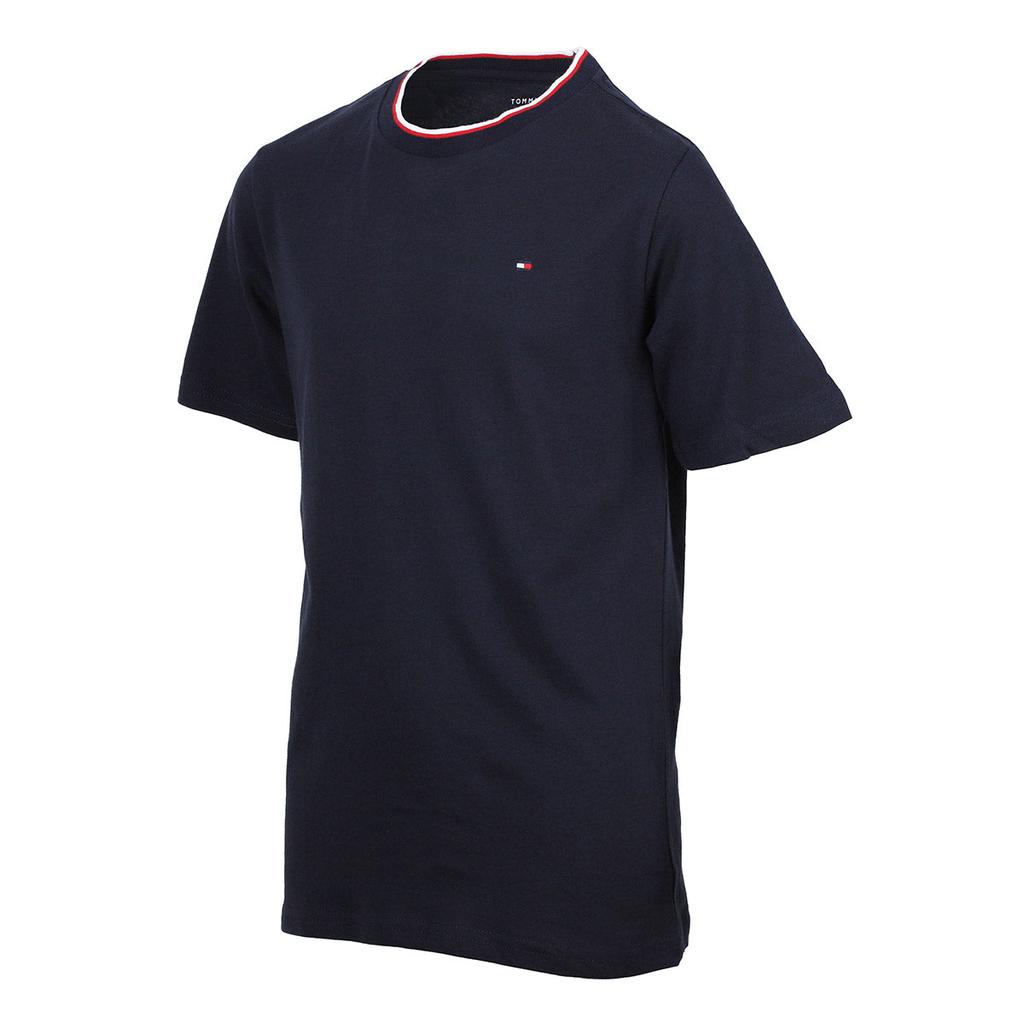 Tommy Hilfiger Boy's YD Ringer Short Sleeve T-Shirt商品第2张图片规格展示