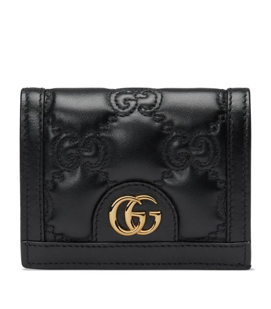 商品Gucci|Matelassé Leather GG Bifold Wallet,价格¥4244,第1张图片