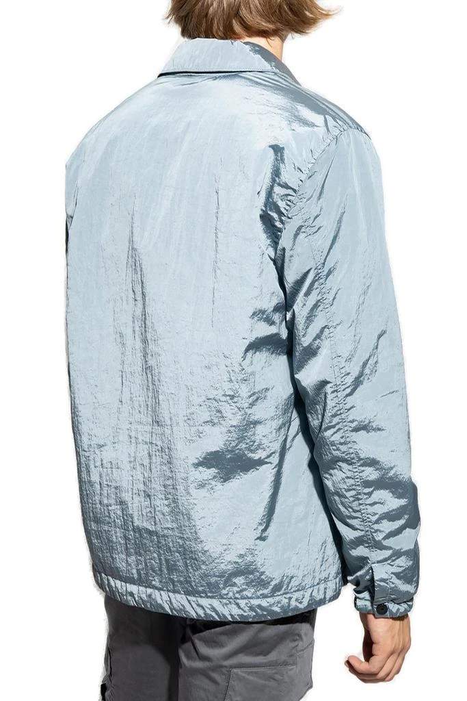 商品Stone Island|Stone Island Straight Hem Lightweight Shirt Jacket,价格¥5430,第3张图片详细描述