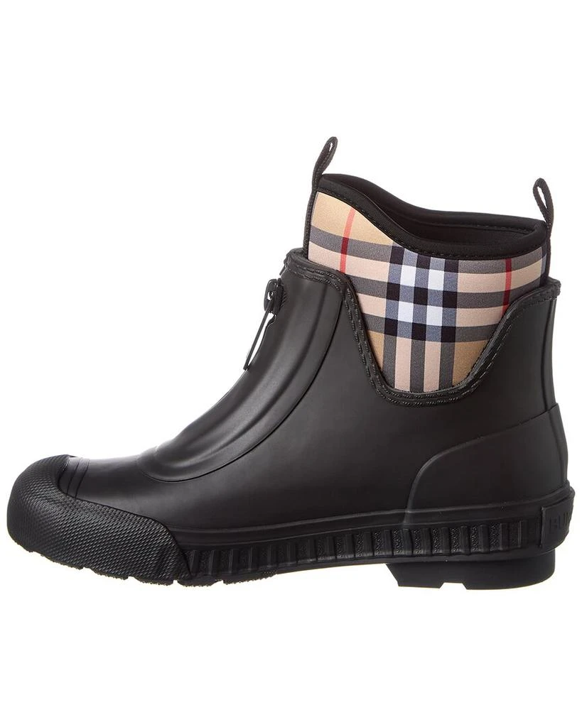 商品Burberry|Burberry Vintage Check Neoprene & Rubber Rain Boot,价格¥3163,第2张图片详细描述