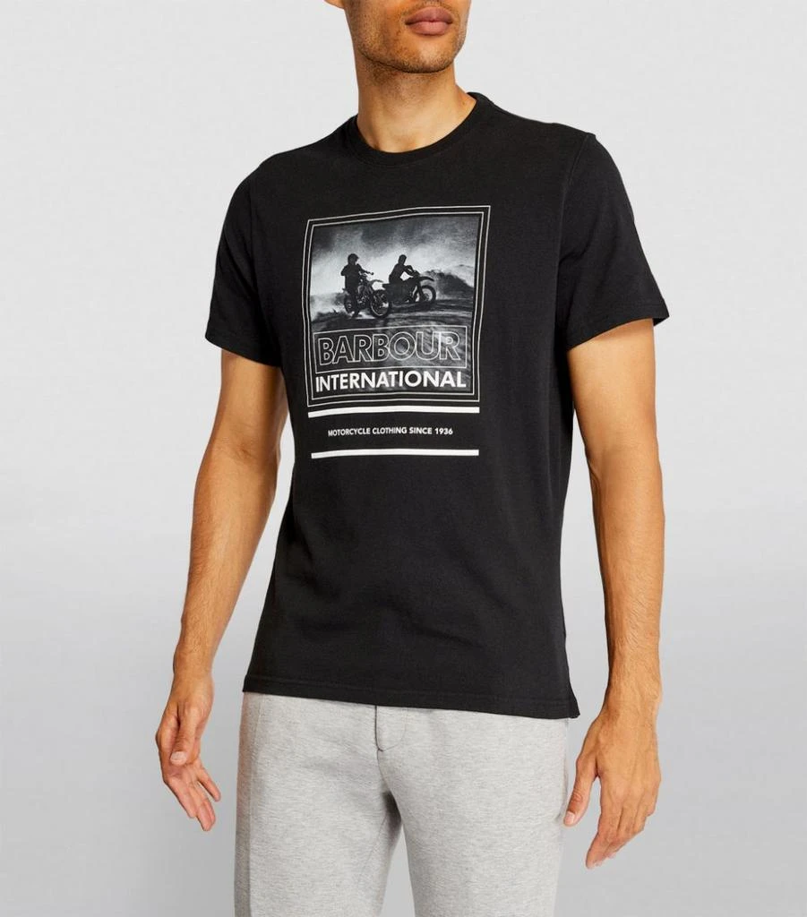 商品Barbour|Graphic Print Dispatch T-Shirt,价格¥252,第3张图片详细描述