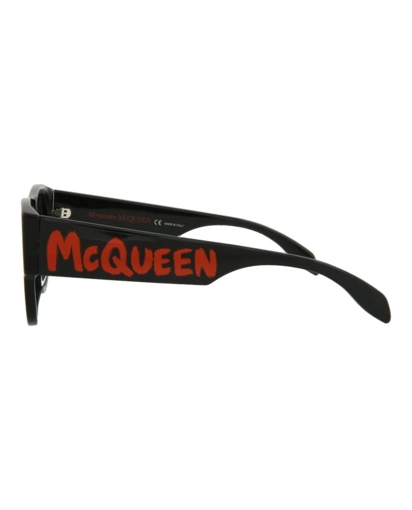 商品Alexander McQueen|Square-Frame Acetate Sunglasses,价格¥717,第3张图片详细描述