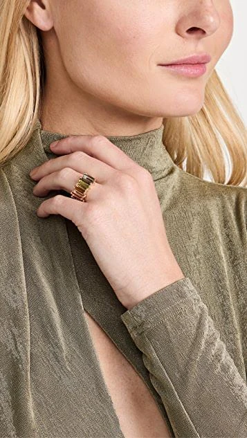 商品Suzanne Kalan|14k 黄金半指环,价格¥17496,第2张图片详细描述