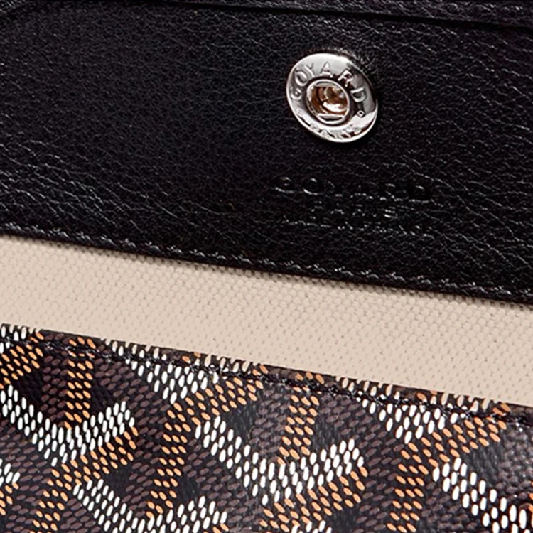 商品[国内直发] Goyard|戈雅 Anjou 双面两用 小牛皮 托特包Tote包购物袋手提包 迷你 女款 黑色,价格¥20323,第6张图片详细描述