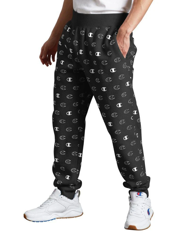 商品CHAMPION|男款时尚-服装-裤子Printed Reverse Weave Jogger Pants,价格¥183,第1张图片