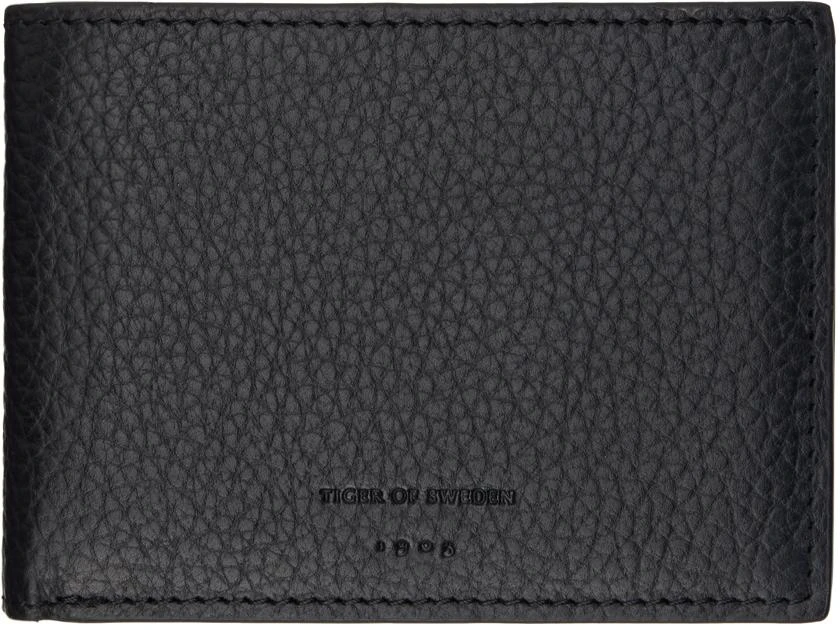 商品Tiger of Sweden|Black Wivalius P Wallet,价格¥557,第1张图片