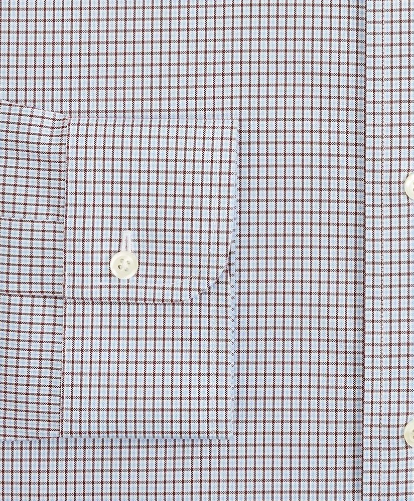 Brooks Brothers Stretch Regent Regular-Fit Dress Shirt, Non-Iron Check 3
