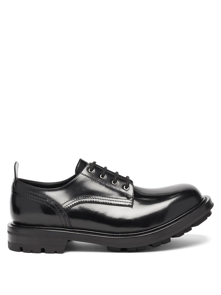 Wonder patent-leather Derby shoes商品第1张图片规格展示