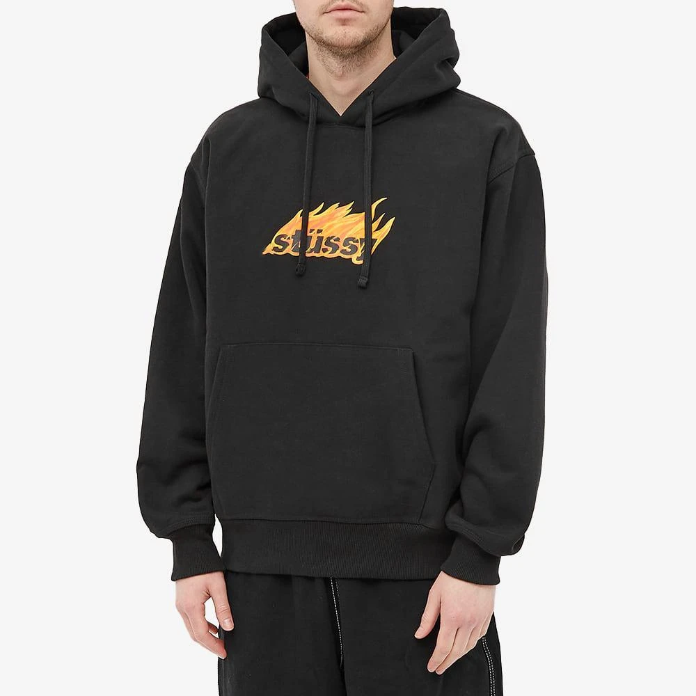 商品STUSSY|Stussy Flames Hoody,价格¥1165,第3张图片详细描述