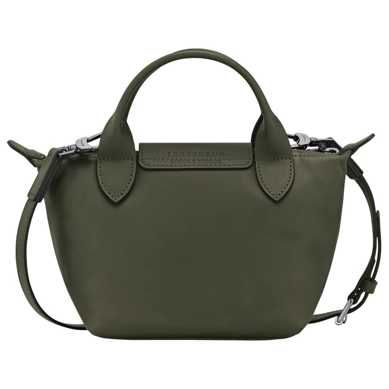 珑骧 女士LE PLIAGE CUIR系列迷你短柄皮质手提包饺子包L1500 987（香港仓发货） 商品