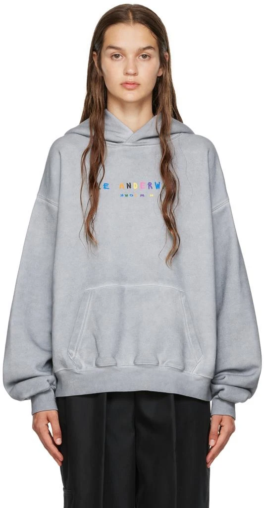 商品Alexander Wang|Gray Colorful Hoodie,价格¥2012,第1张图片