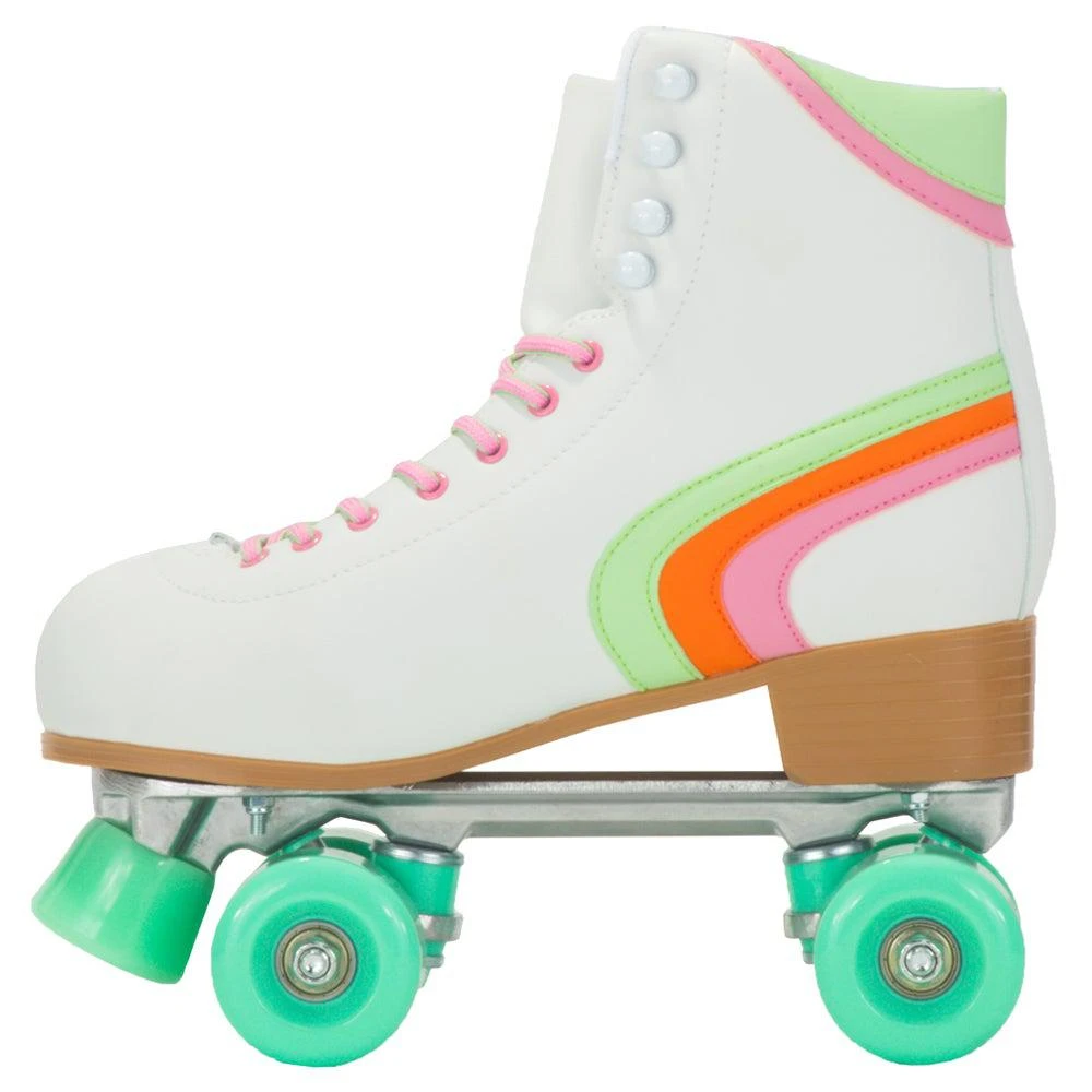 商品Cosmic Skates|White Rainbow Roller Skates,价格¥492,第3张图片详细描述