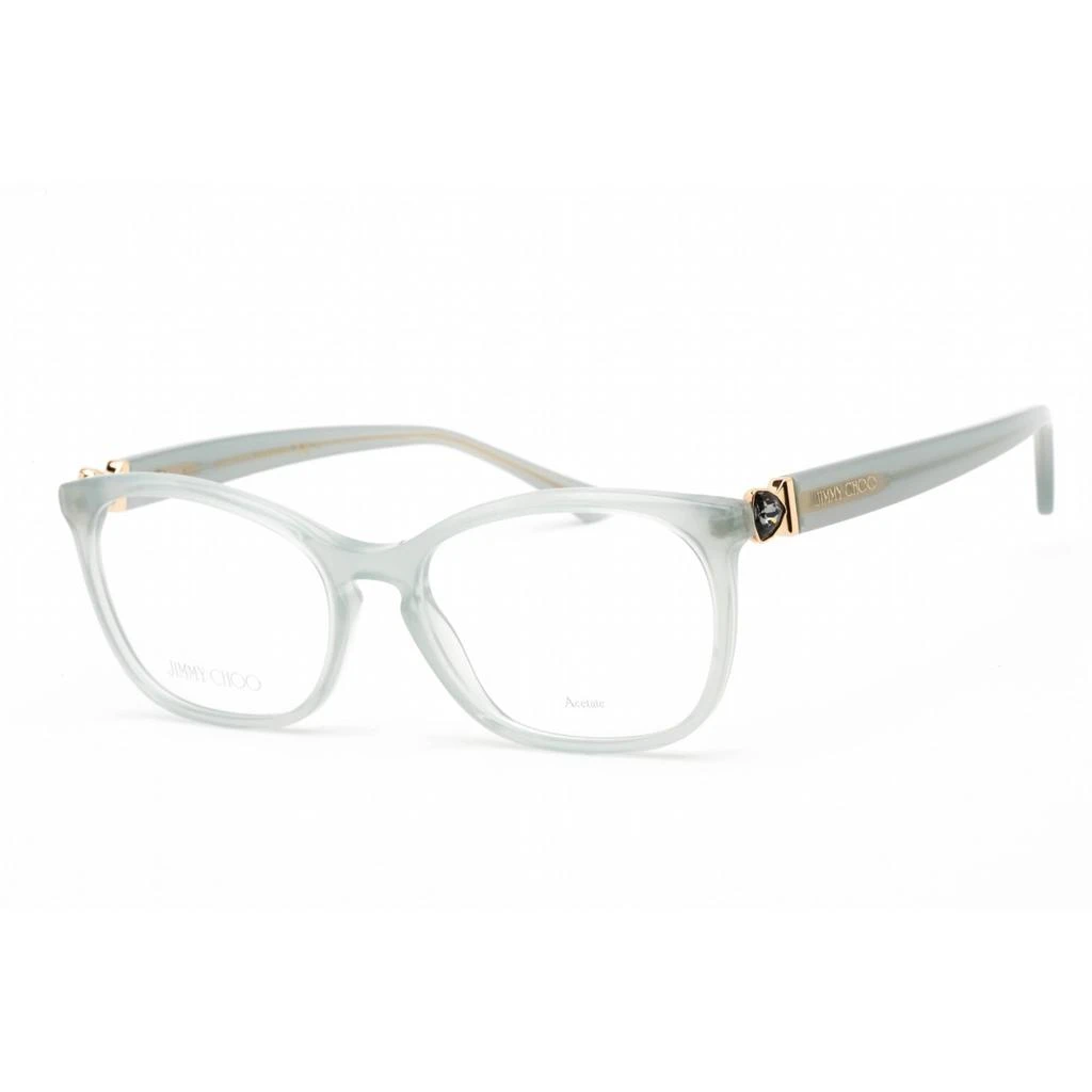 商品Jimmy Choo|Jimmy Choo Women's Eyeglasses - Full Rim Cat Eye Green Plastic Frame | JC317 01ED 00,价格¥546,第1张图片