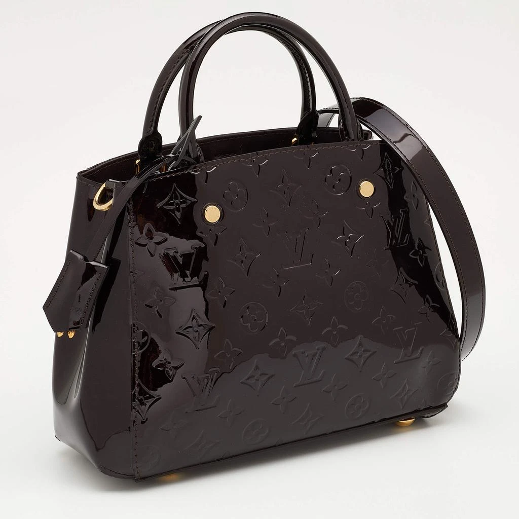 商品[二手商品] Louis Vuitton|Louis Vuitton Amarante Monogram Vernis Montaigne BB Bag,价格¥6974,第3张图片详细描述