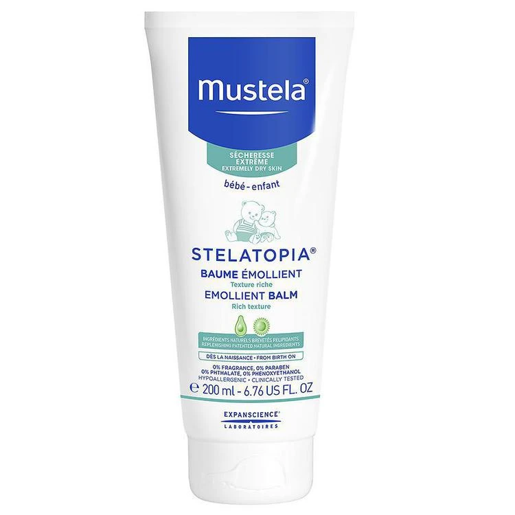 商品Mustela|Stelatopia 婴儿三重防护保湿膏 200ml,价格¥213,第1张图片