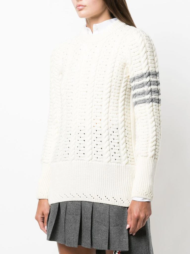 商品Thom Browne|Thom Browne 女款羊毛套头衫,价格¥2575,第1张图片