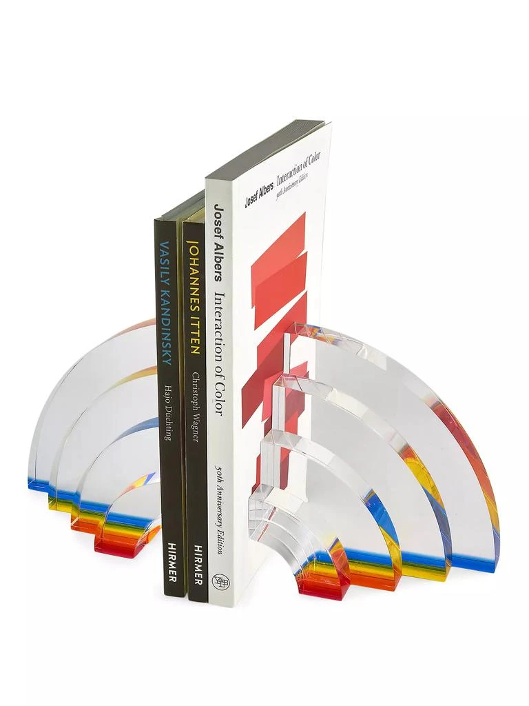商品Tizo|Rainbow Lucite Bookend Pair,价格¥1642,第2张图片详细描述