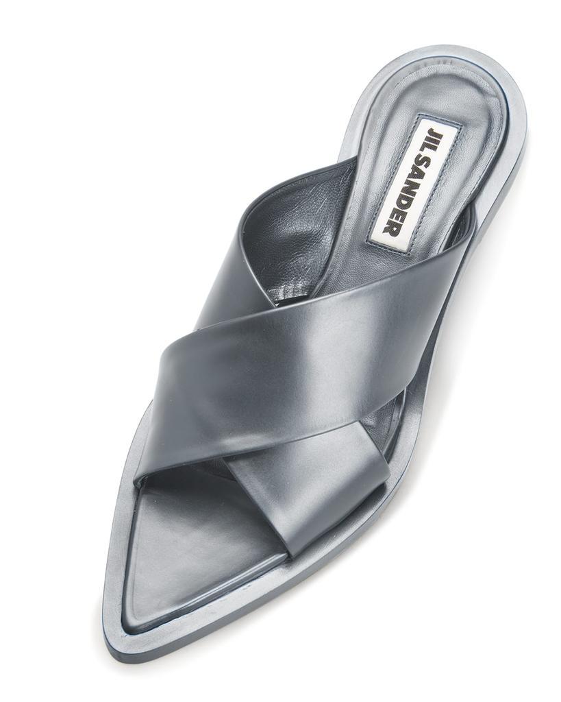 商品Jil Sander|Crisscross Slide Sandals,价格¥6333,第6张图片详细描述