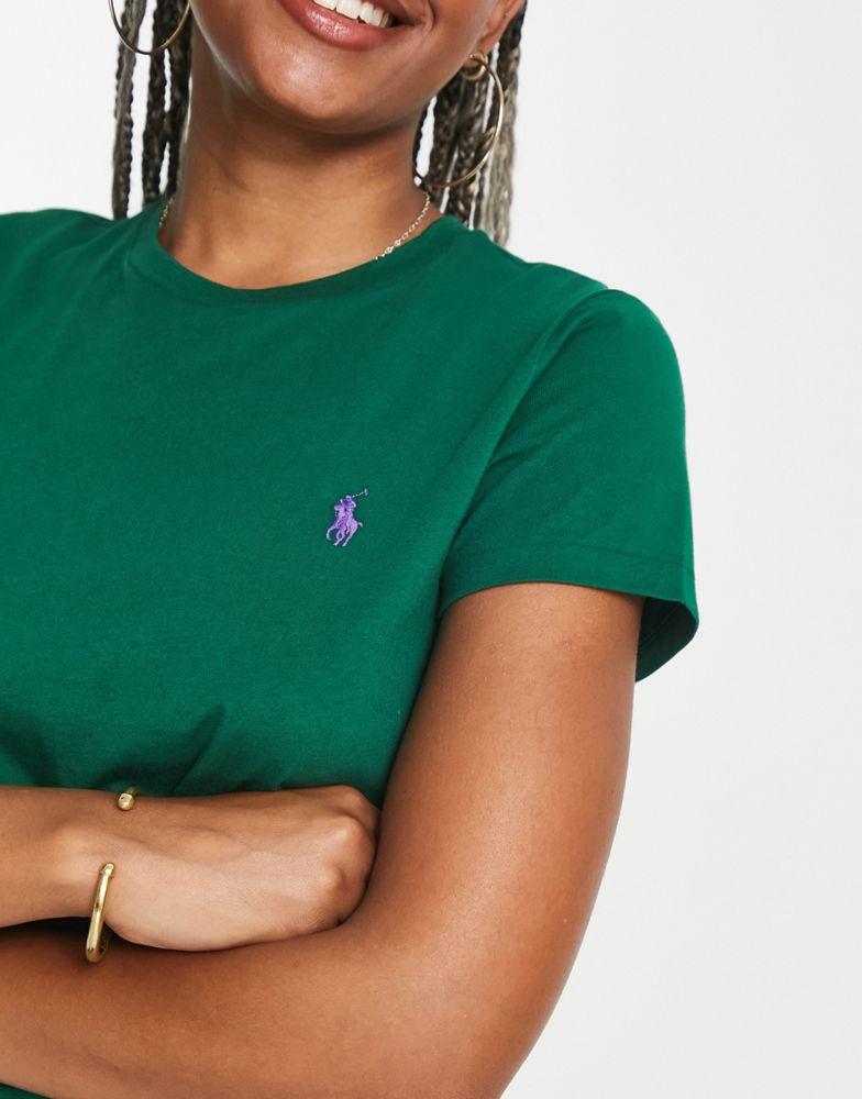 Polo Ralph Lauren short sleeve t-shirt in green商品第3张图片规格展示