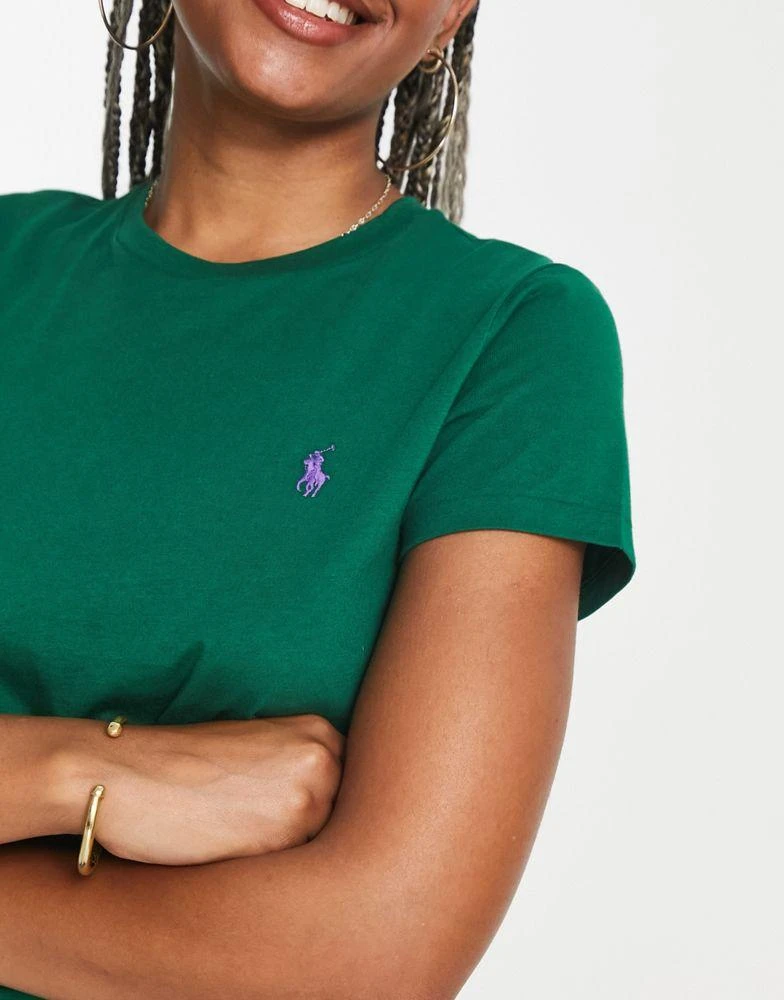 商品Ralph Lauren|Polo Ralph Lauren short sleeve t-shirt in green,价格¥368,第3张图片详细描述