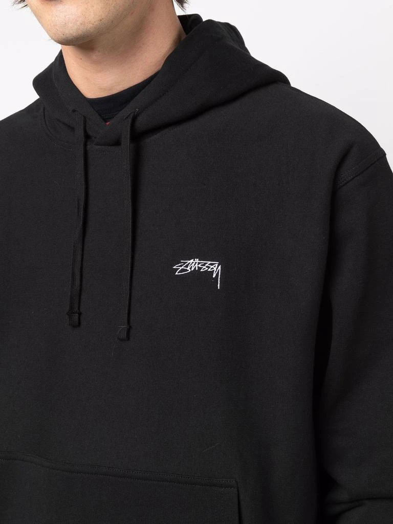 商品STUSSY|STUSSY - Cotton Logo Hoodie,价格¥1032,第5张图片详细描述