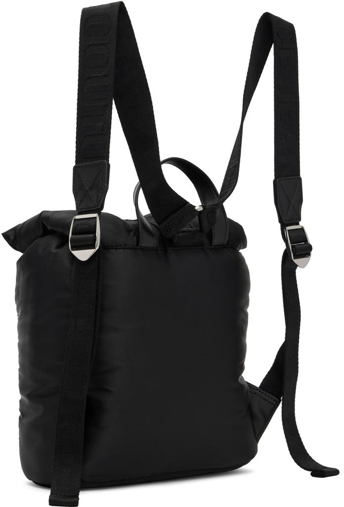 Black Safety Buckle Backpack商品第3张图片规格展示