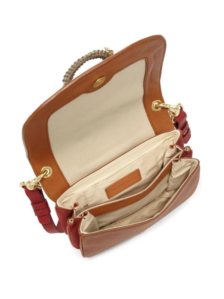 商品See by Chloé|Hana Multicolor Leather & Suede Crossbody Bag,价格¥2068,第2张图片详细描述