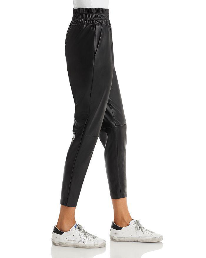商品AQUA|Faux Leather Jogging Pants - 100% Exclusive,价格¥704,第6张图片详细描述