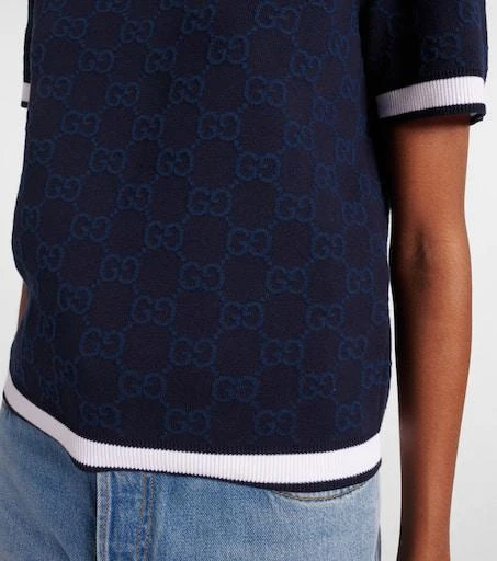 商品Gucci|GG提花棉质上衣,价格¥11460,第5张图片详细描述