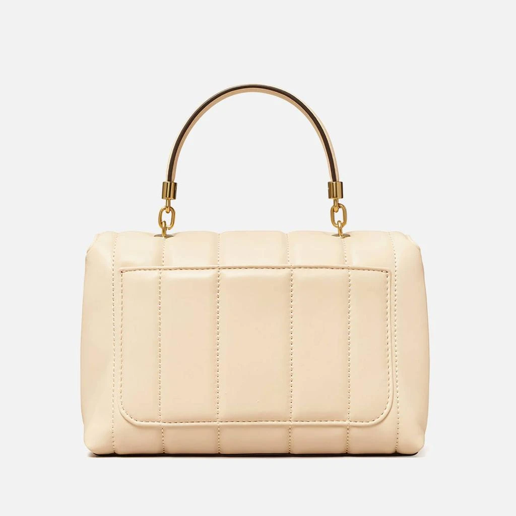 商品Tory Burch|Tory Burch Women's Kira Small Top-Handle Satchel - Brie/Rolled Gold,价格¥5652,第3张图片详细描述