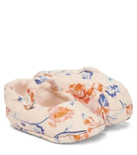 商品Bonpoint|Baby Lilibee floral slippers,价格¥596,第5张图片详细描述