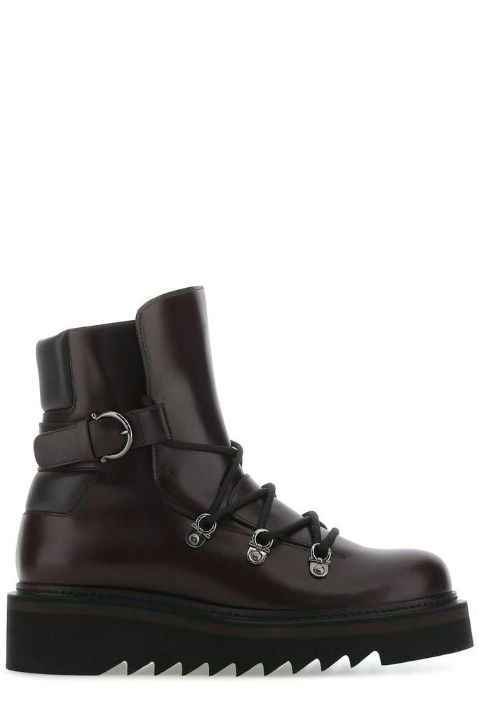 商品Salvatore Ferragamo|Salvatore Ferragamo Lace-Up Hiking Boots,价格¥6207,第1张图片